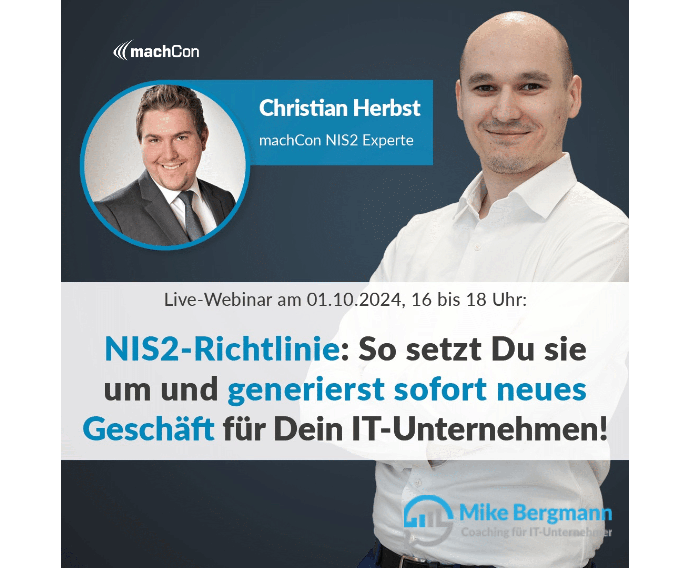 Mike Bergmann Akademie: Die NIS2-Richtlinie für IT-Unternehmen